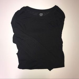 Old Navy Long Black Shirt
